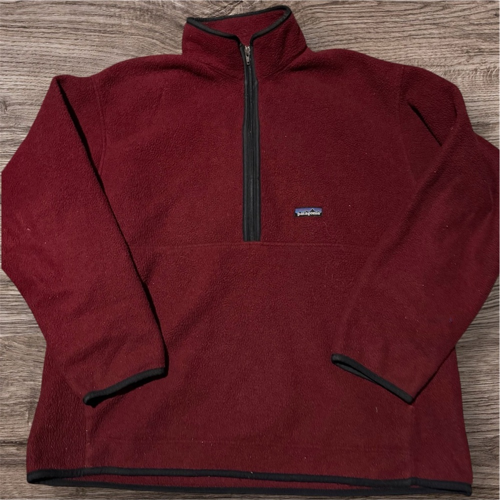 Vintage Patagonia Synchilla Red Fleece Pullover